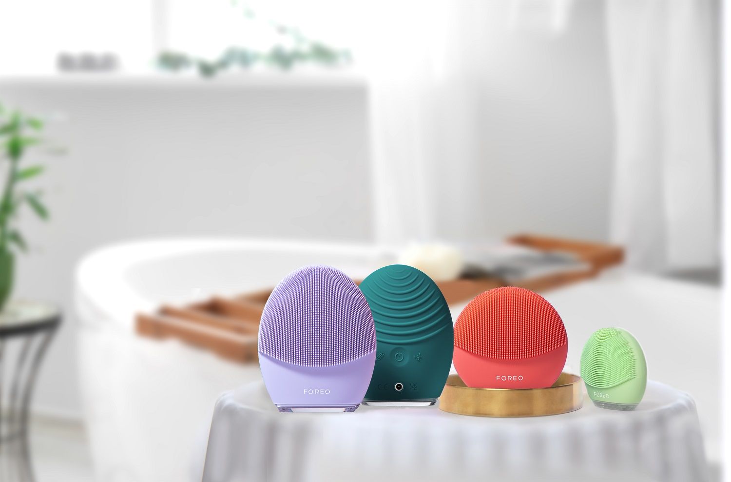 Complete range LUNA 4_FOREO