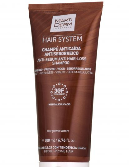 Hair System_Champú anticaída antiseborréico Hair System_Champú anticaída antiseborréico