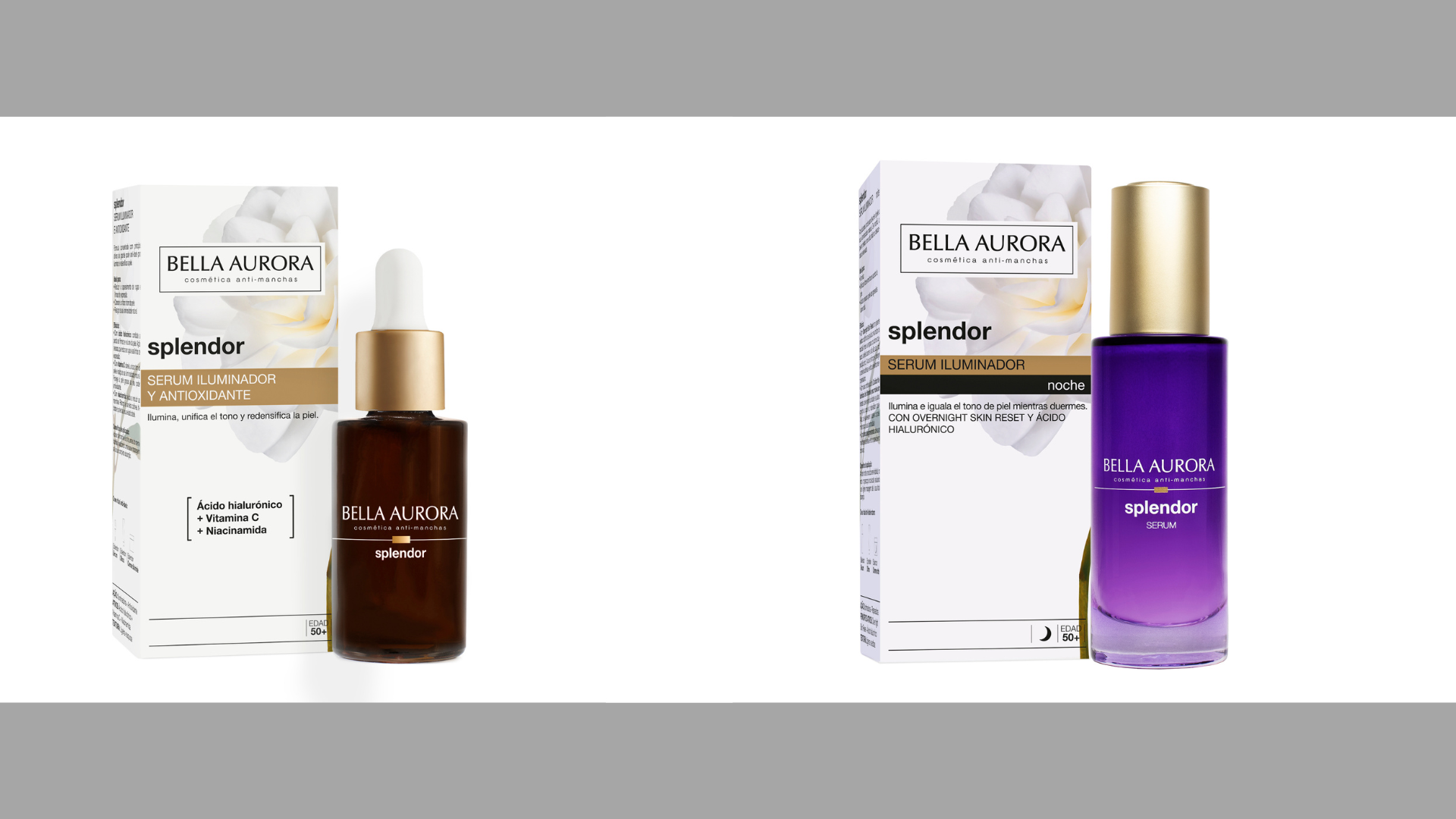 The new serums of 'Bella Aurora' 