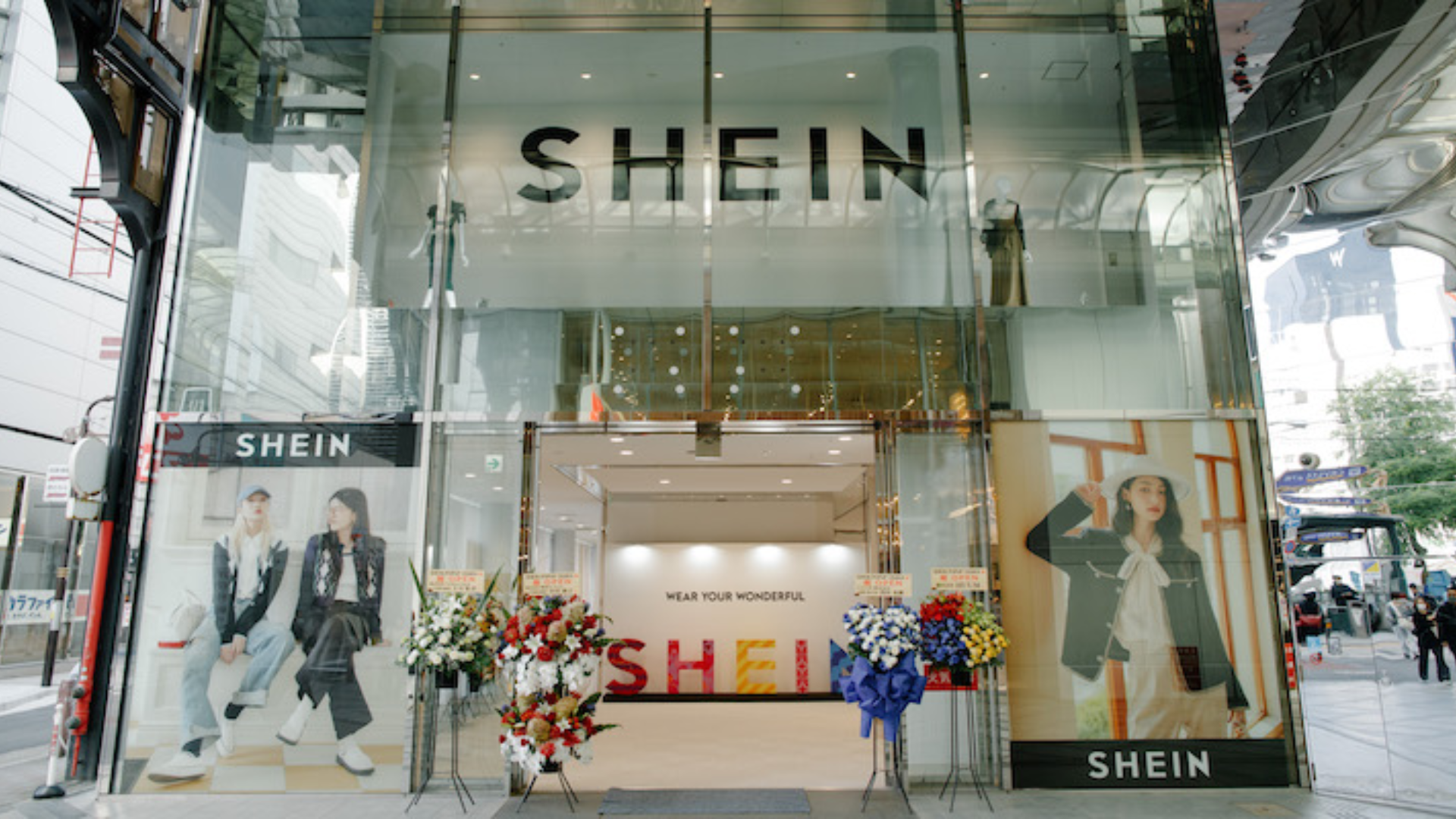 The first physical shop of Shein opens in Japan