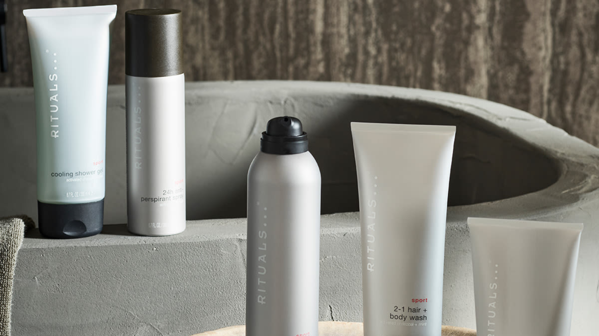 Rituals Cosmetics' Wide his line 'Rituals Sport