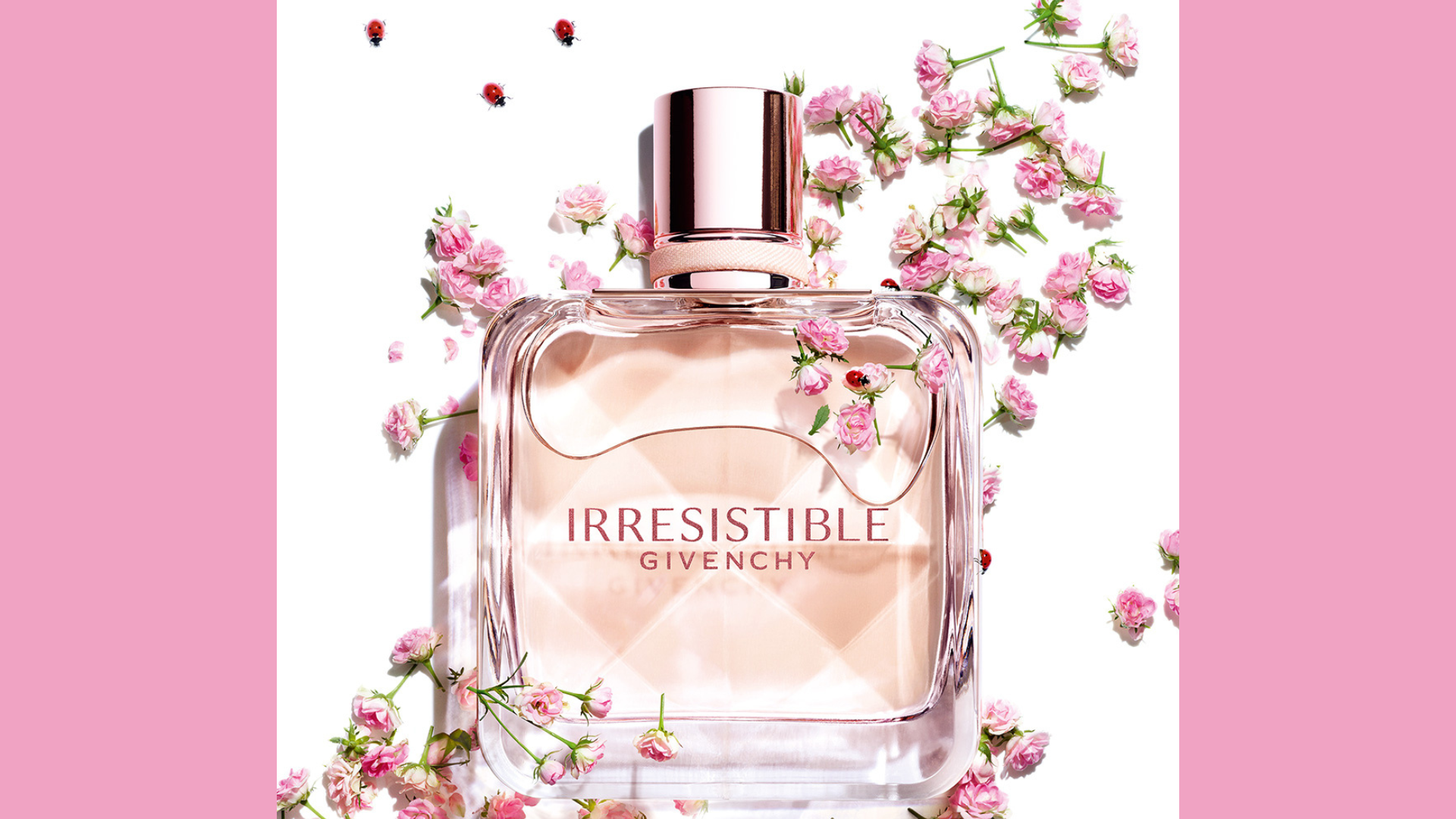 Givenchy Presents his new perfume 'Irresistible Rose Velvet Eau of Parfum'