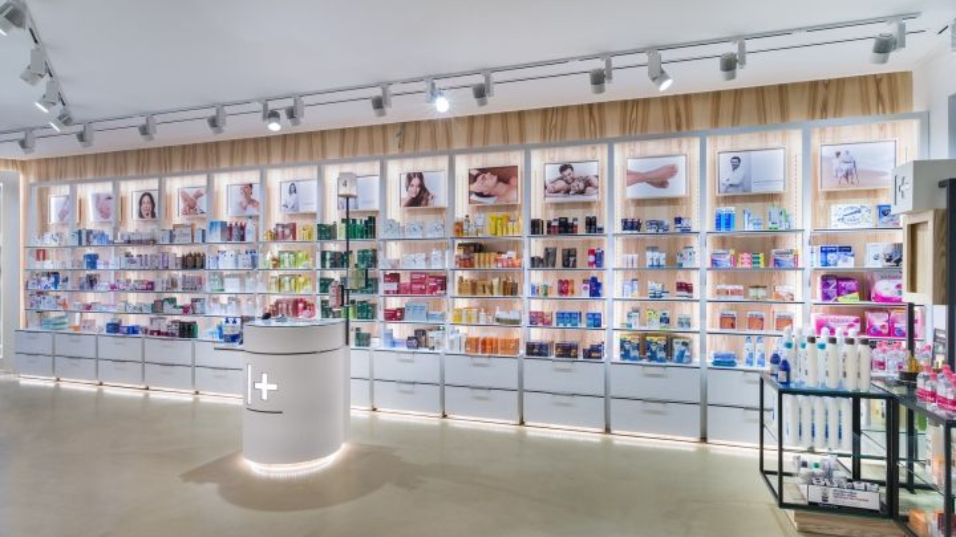 Pharmacy cosmetics shop
