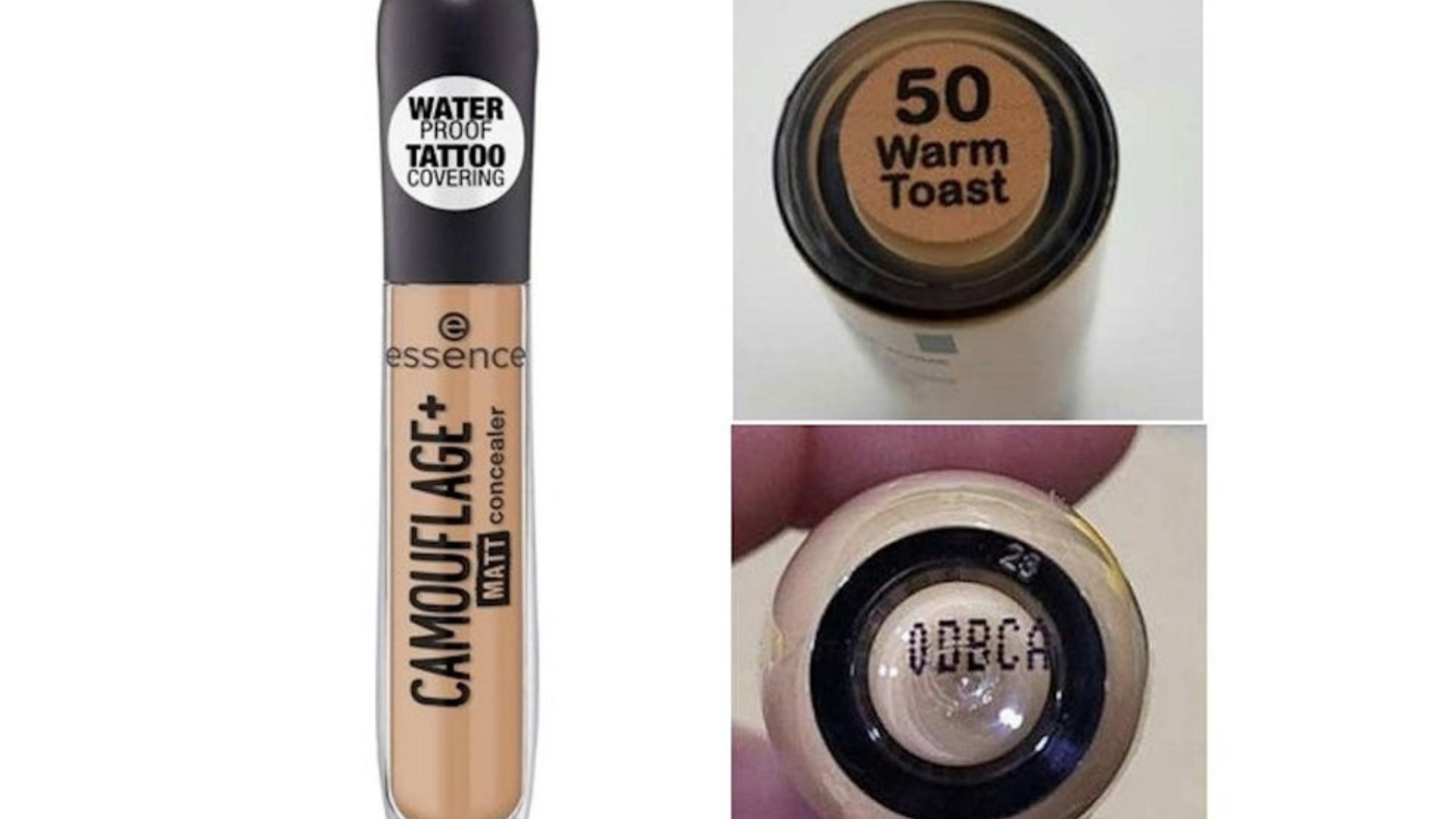  Essence Camouflage+ Matt concealer 50 warm toast