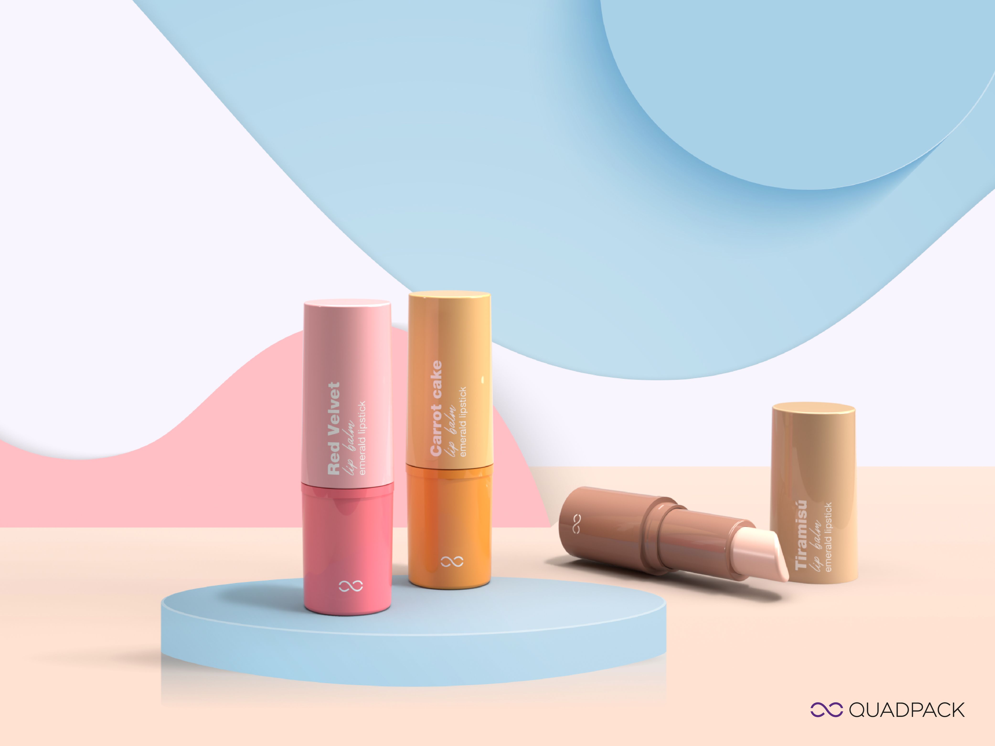 Quadpack Esmerald Lipstick