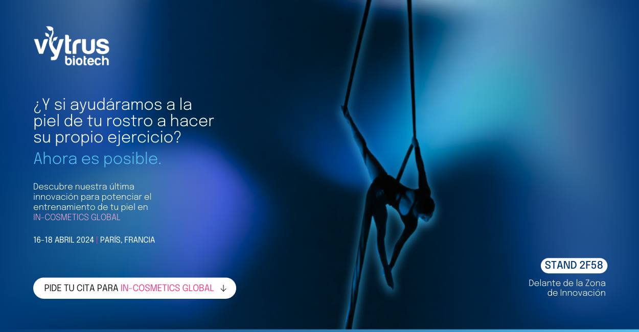 Vytrus are waiting you at In-Cosmetics 2024