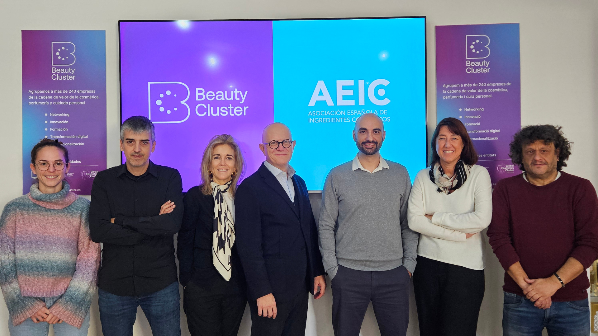 Beauty Cluster y AEIC 