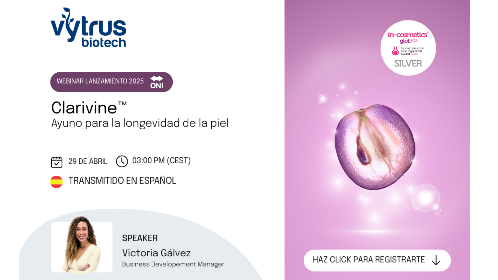 CLARIVINE™ - Fasting for skin longevity