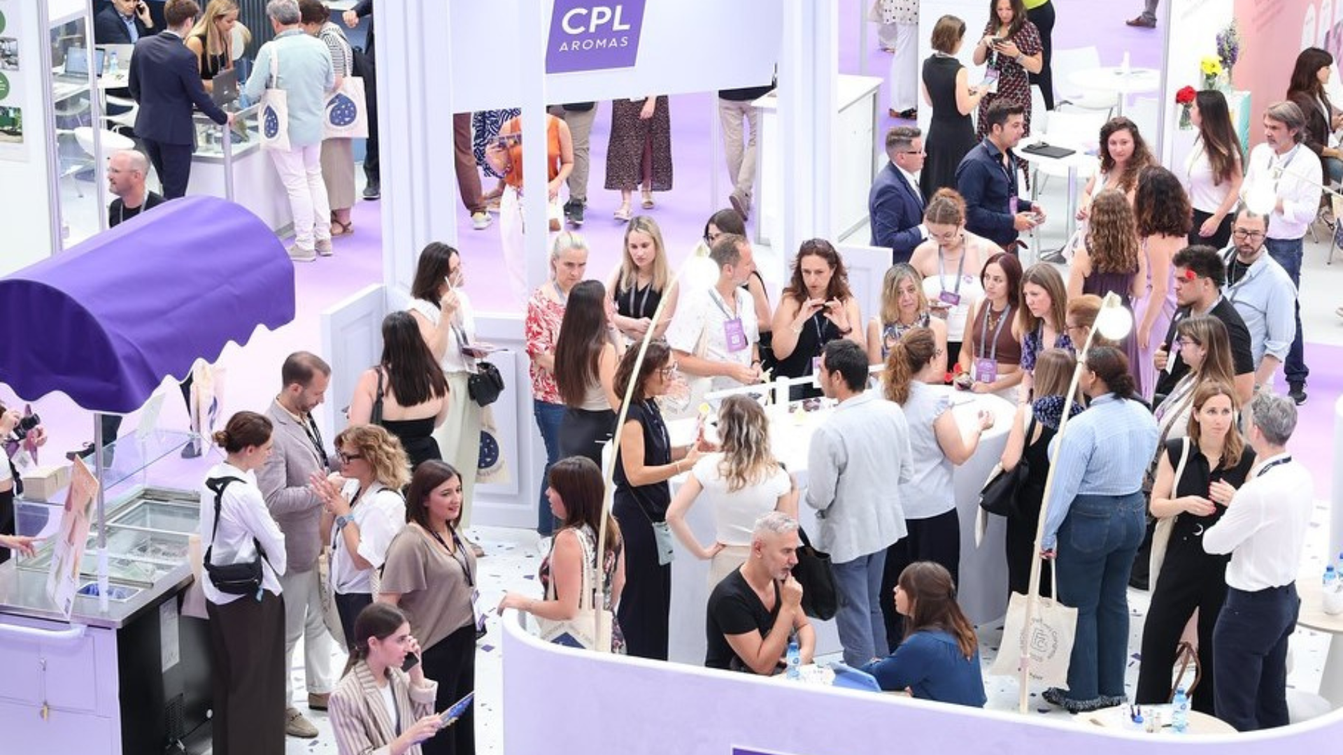 Stand CPL Aromas The Ice Lab en el Barcelona Perfumery Congress