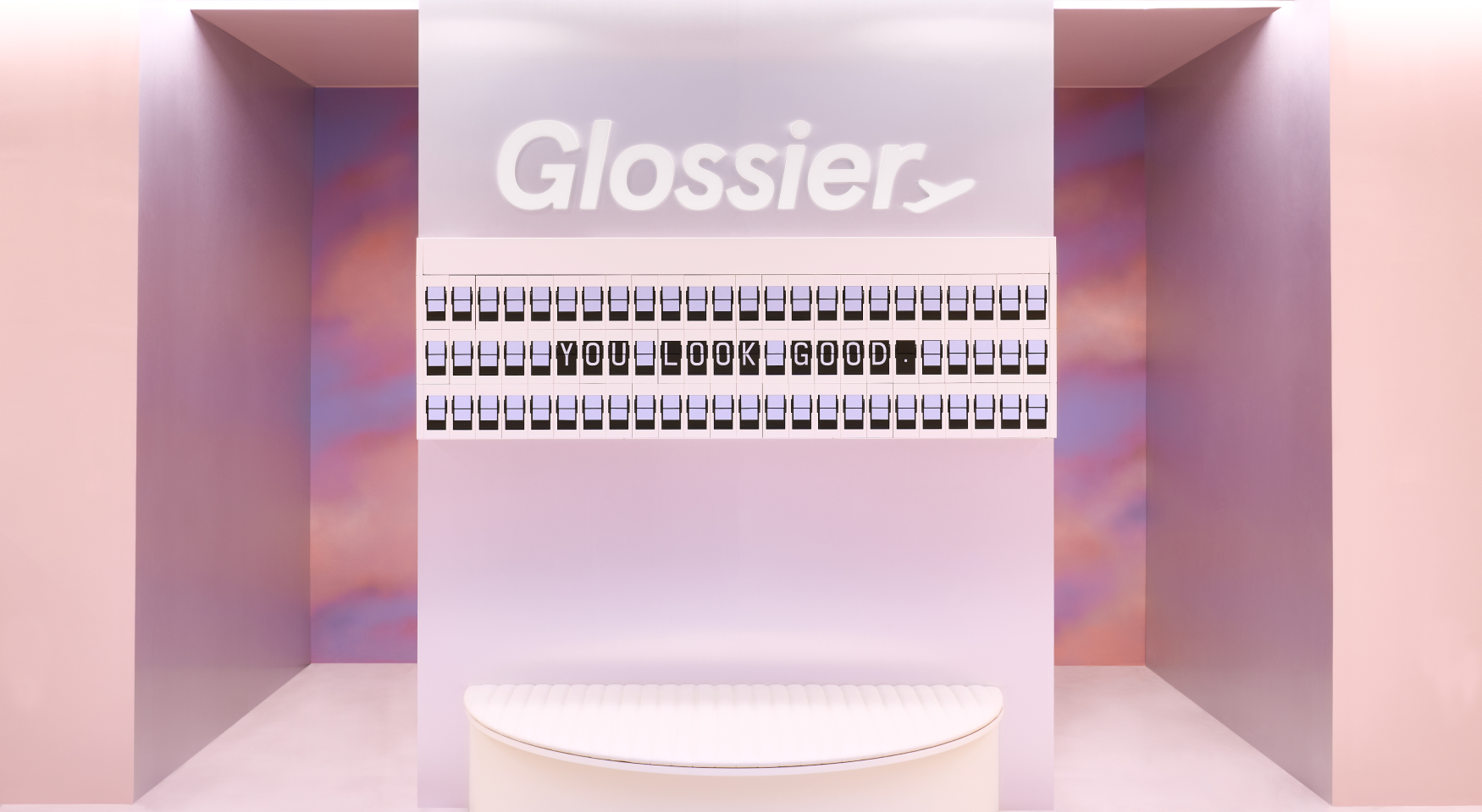 glossier